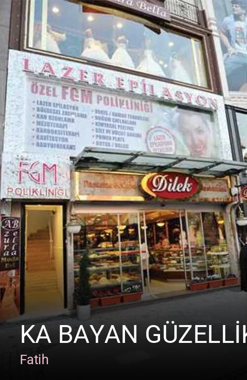 Fatih KA BAYAN GÜZELLİK SALONU — Manikür, Pedikür, Cilt Bakımı