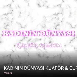 Mamak KADININ DÜNYASI KUAFÖR & CURE — Kalıcı Oje