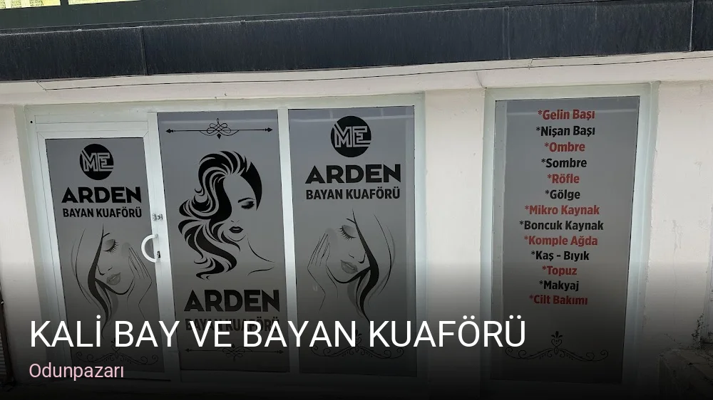 Odunpazarı KALİ BAY VE BAYAN KUAFÖRÜ — Saç Bakımı, Keratin