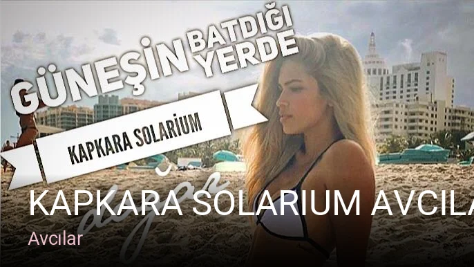 Avcılar KAPKARA SOLARIUM AVCILAR SOLARYUM — Manikür, Pedikür, Protez Tırnak