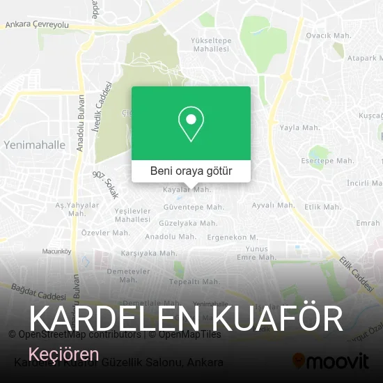 Keçiören Kardelen Kuaför — Manikür, Pedikür, Cilt Bakımı