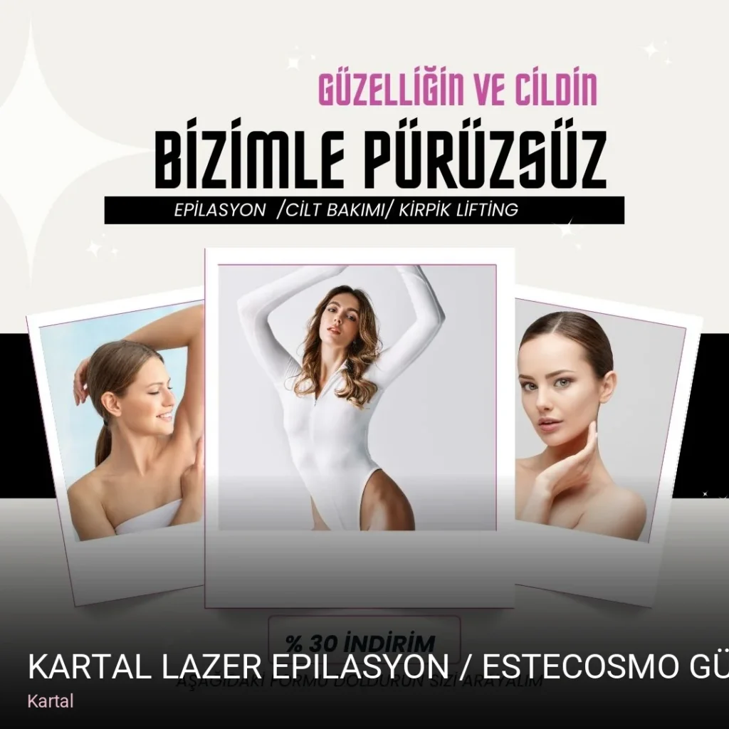 Kartal Kartal Lazer Epilasyon / Estecosmo Güzellik — Manikür, Pedikür, Cilt Bakımı
