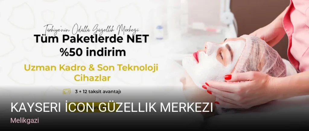 Melikgazi Kayseri İcon Güzellik Merkezi — Manikür, Pedikür, Cilt Bakımı