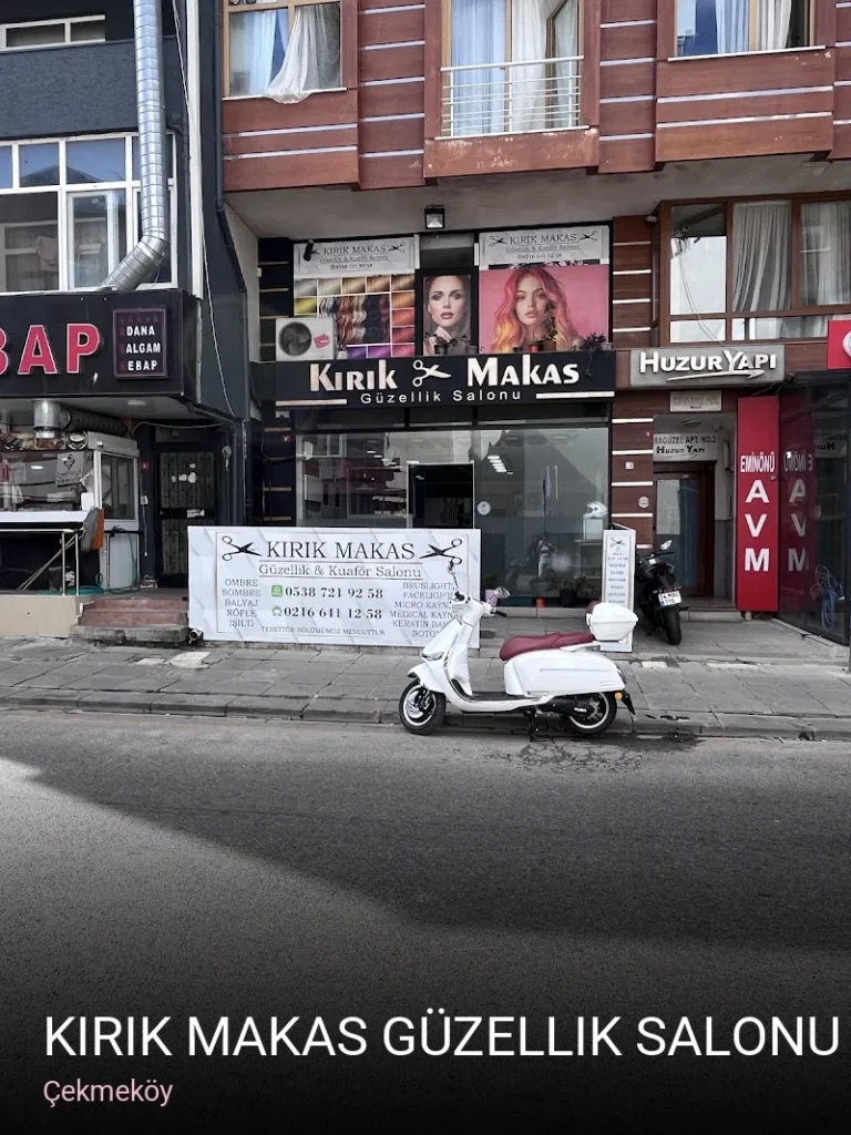 Çekmeköy Kırık Makas Güzellik Salonu — Saç Bakımı, Keratin, Manikür