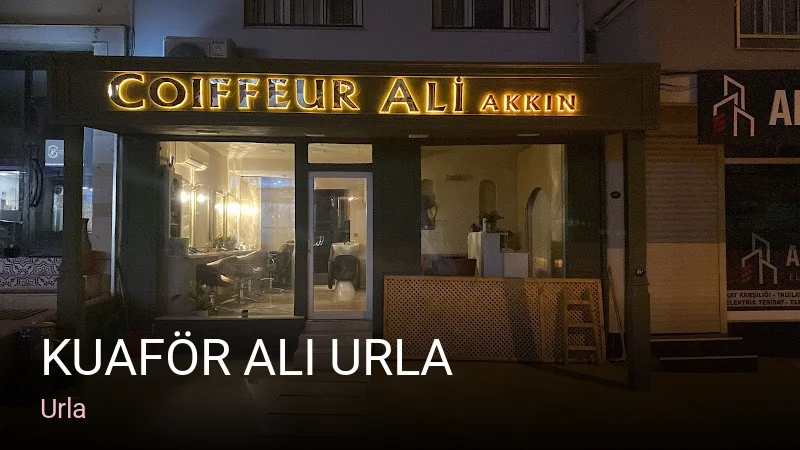 Urla Kuaför Ali Urla — Saç Bakımı, Keratin