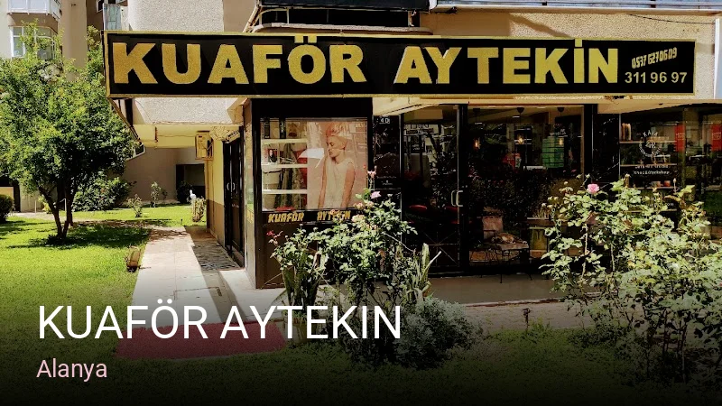 Alanya Kuaför Aytekin — Saç Bakımı, Keratin