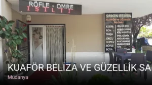 Mudanya KUAFÖR BELİZA ve GÜZELLİK SALONU — Ağda