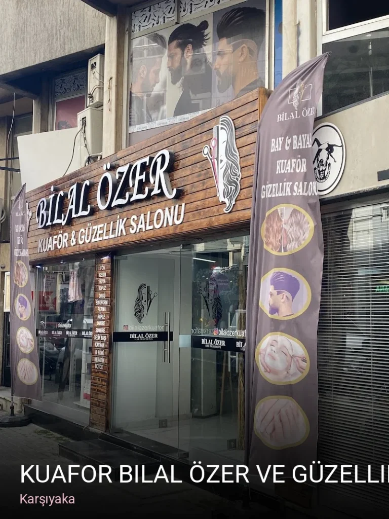 Karşıyaka Kuafor Bilal Özer ve güzellik salonu — Manikür, Pedikür, Protez Tırnak