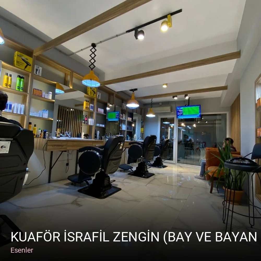 Esenler KUAFÖR İSRAFİL ZENGİN (bay ve bayan lazer epilasyon ) — Saç Bakımı, Keratin, Manikür