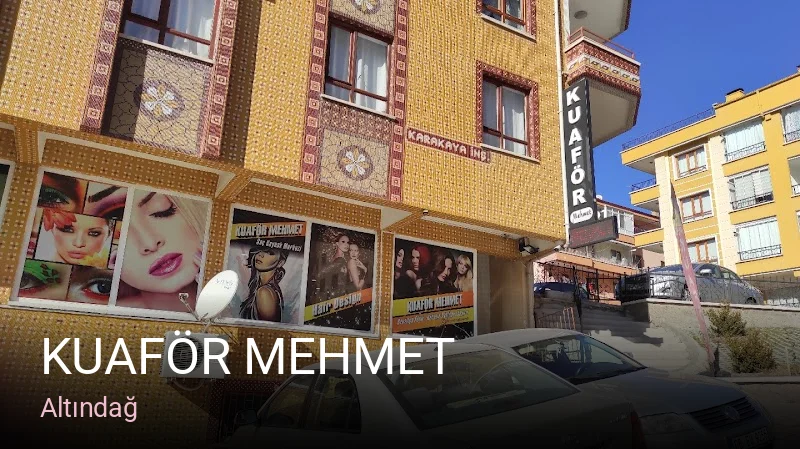 Altındağ Kuaför Mehmet — Saç Bakımı, Keratin