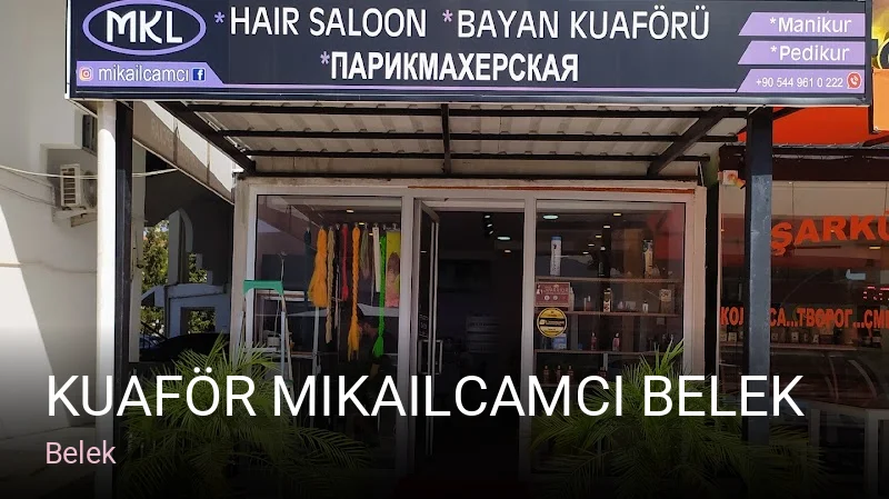 Belek Kuaför mikailcamcı belek — Saç Bakımı, Keratin