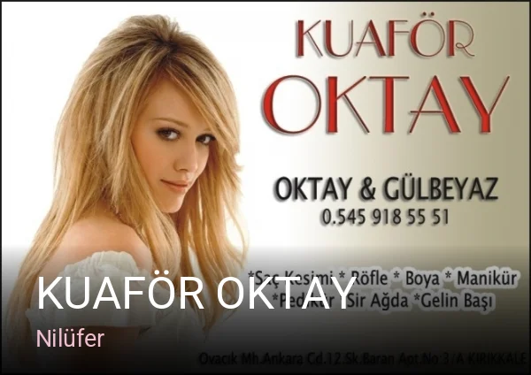 Nilüfer Kuaför Oktay — Saç Bakımı, Keratin