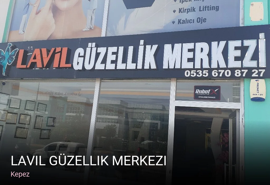 Kepez Lavil Güzellik Merkezi — Manikür, Pedikür, Cilt Bakımı
