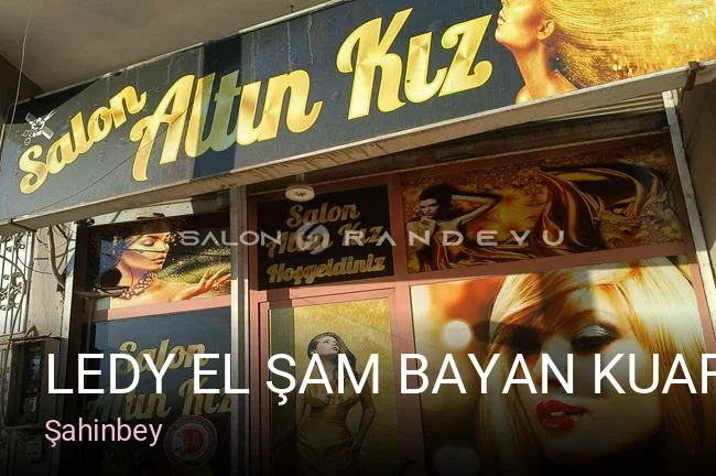 Şahinbey Ledy El Şam Bayan Kuaförü — Manikür, Pedikür, Cilt Bakımı