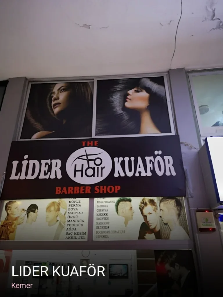 Kemer Lider Kuaför — Saç Bakımı, Keratin