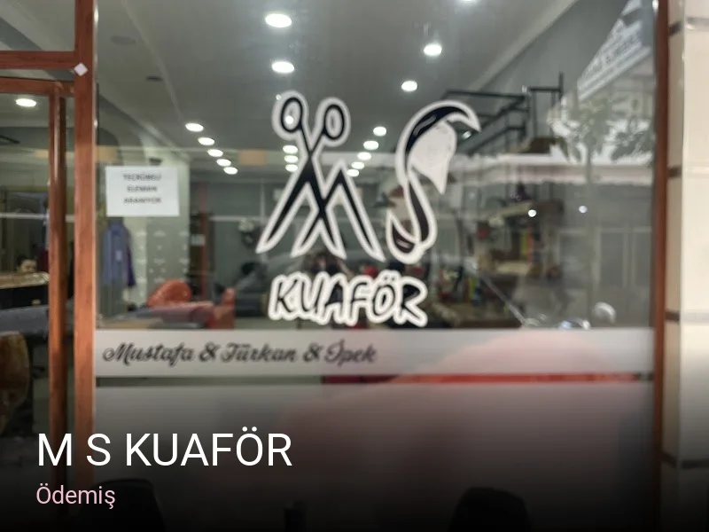 Ödemiş M S KUAFÖR — Saç Bakımı, Keratin