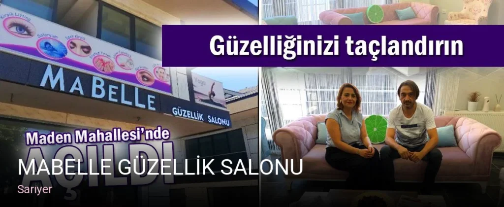 Sarıyer MABELLE GÜZELLİK SALONU — Manikür, Pedikür, Cilt Bakımı