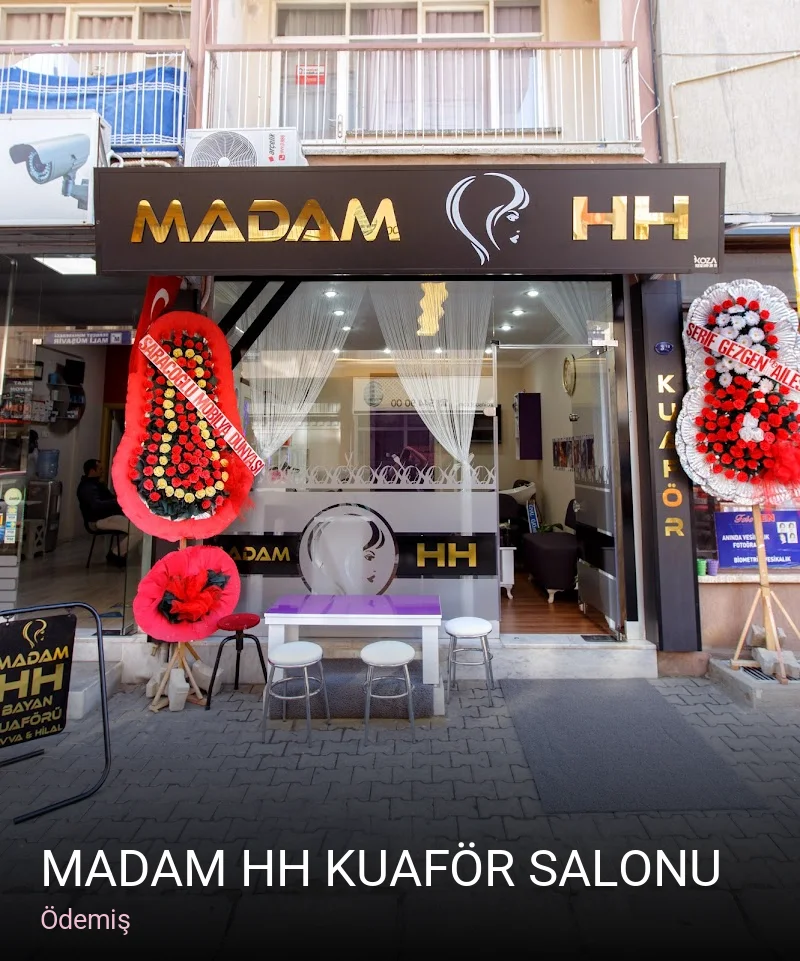 Ödemiş MADAM HH KUAFÖR SALONU — Saç Bakımı, Keratin