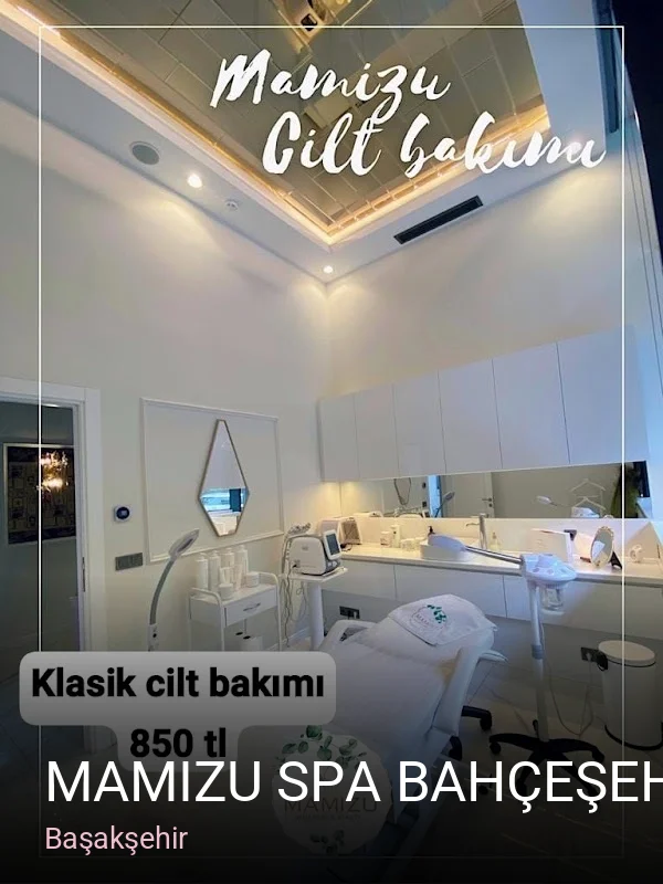Başakşehir Mamizu spa Bahçeşehir güzellik merkezi — Manikür, Pedikür, Cilt Bakımı