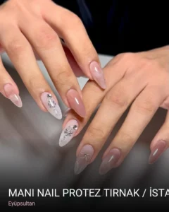 Eyüpsultan Mani Nail Protez Tırnak / İstanbul nail extension — Kalıcı Oje