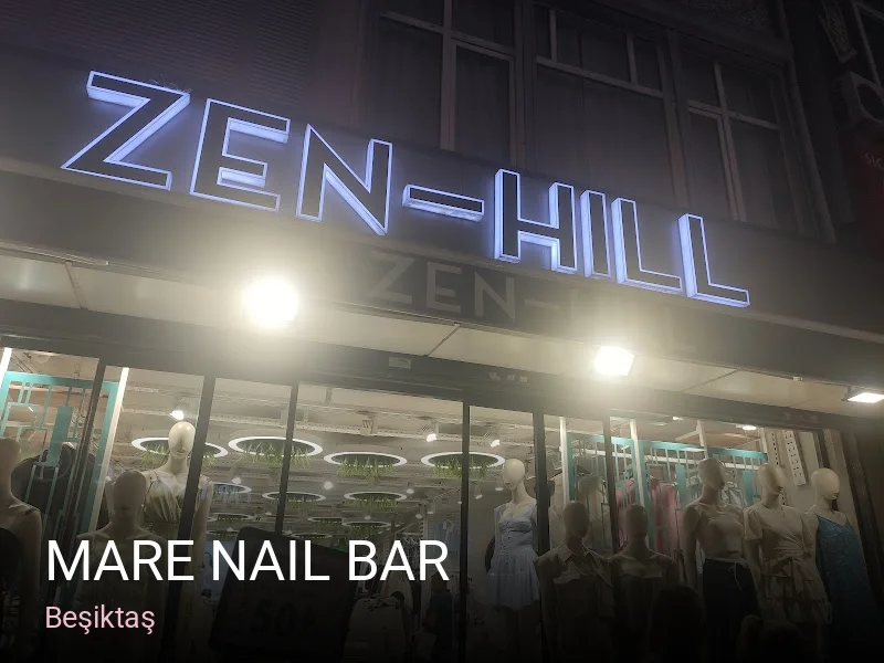 Beşiktaş Mare Nail Bar — Manikür, Pedikür, Cilt Bakımı