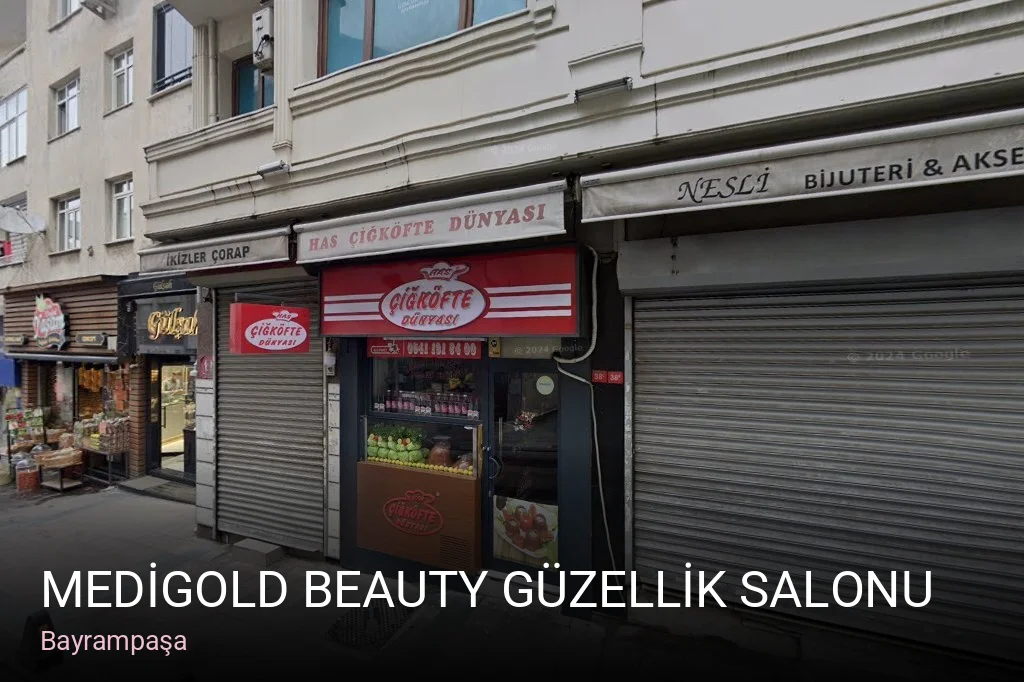 Bayrampaşa MEDİGOLD BEAUTY GÜZELLİK SALONU — Manikür, Pedikür, Cilt Bakımı
