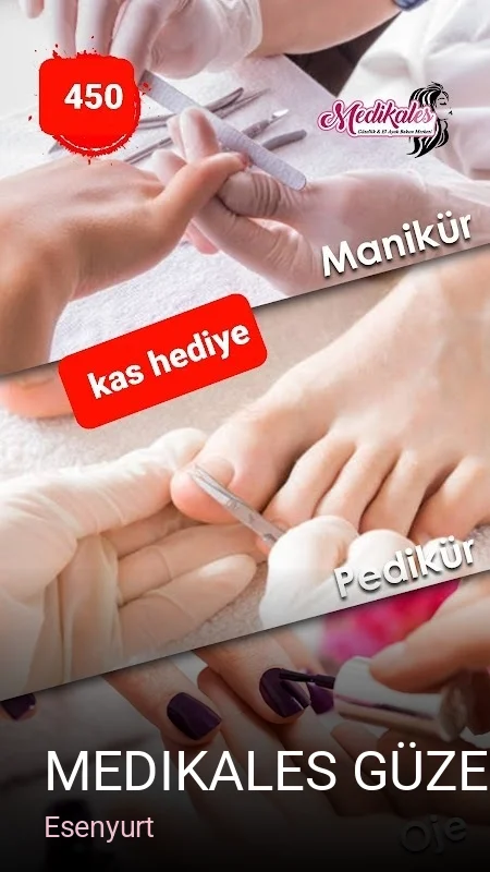 Esenyurt Medikales Güzellik & El Ayak Bakım Merkezi — Manikür, Pedikür, Cilt Bakımı