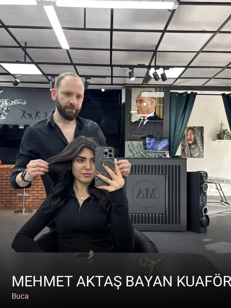 Buca Mehmet Aktaş Bayan Kuaförü Buca İZMİR — Saç Bakımı, Keratin, Manikür