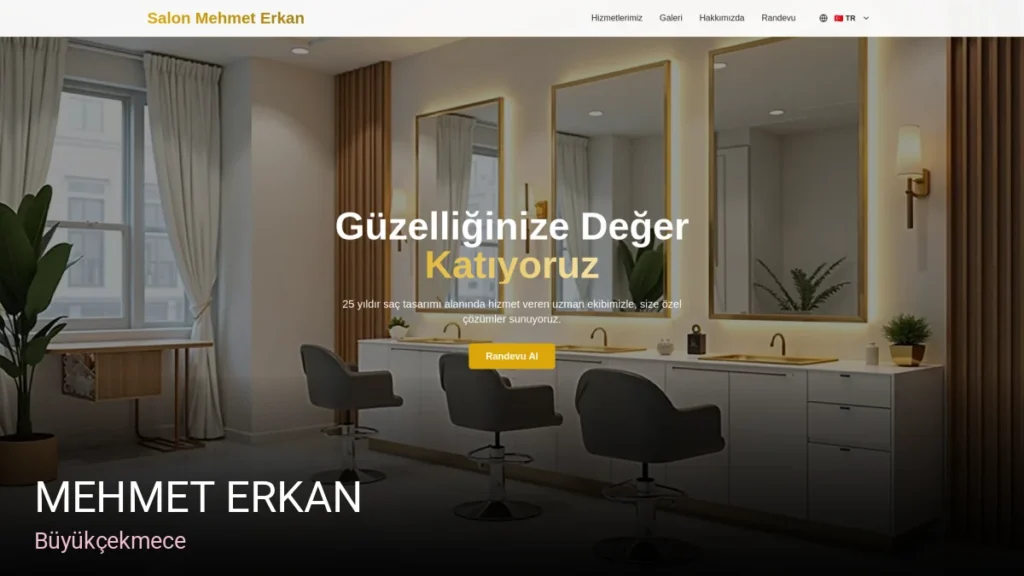 Büyükçekmece MEHMET ERKAN — Saç Bakımı, Keratin