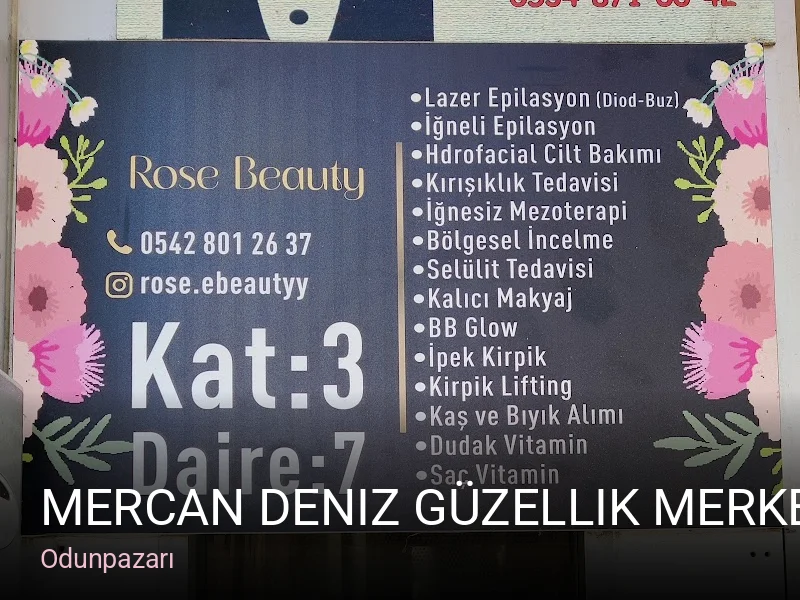 Odunpazarı Mercan Deniz Güzellik Merkezi — Manikür, Pedikür, Cilt Bakımı
