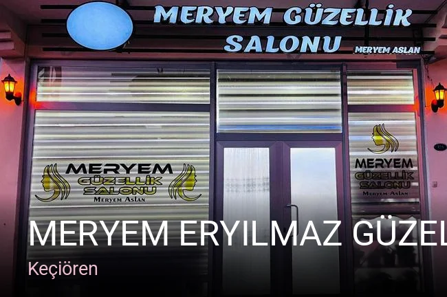 Keçiören Meryem Eryılmaz Güzellik Salonu — Manikür, Pedikür, Cilt Bakımı