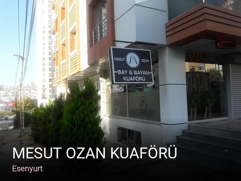 Esenyurt Mesut Ozan Kuaförü — Saç Bakımı, Keratin