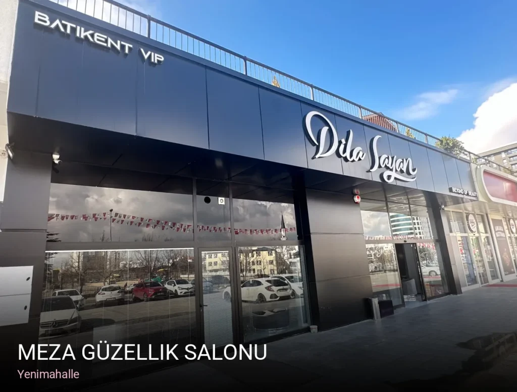 Yenimahalle Meza Güzellik Salonu — Manikür, Pedikür, Protez Tırnak