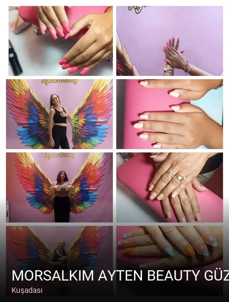 Kuşadası Morsalkım Ayten Beauty Güzellik Salonu — Manikür, Cilt Bakımı, Kirpik Lifting