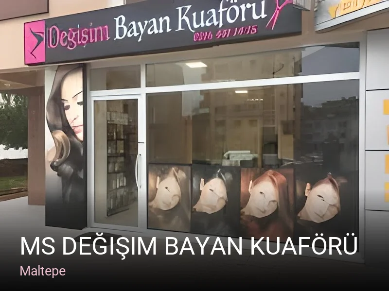 Maltepe Ms Değişim Bayan Kuaförü — Saç Bakımı, Keratin