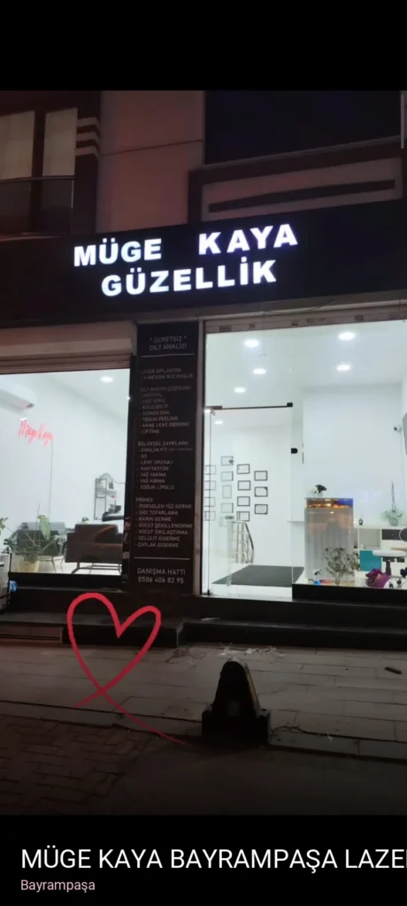 Bayrampaşa MÜGE KAYA Bayrampaşa Lazer Epilasyon - Cilt Bakımı - Laser Hair Removal - Skin Care - Hydrafacial - Zayıflama Merk