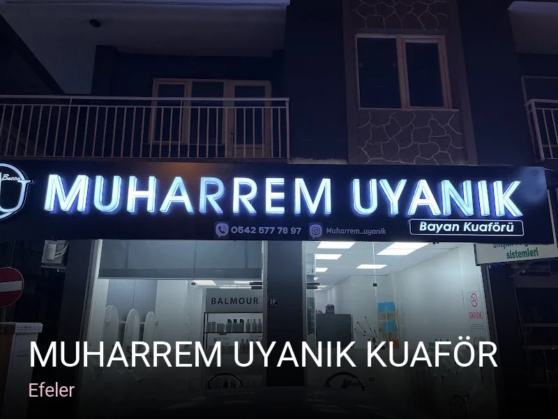 Efeler MUHARREM UYANIK KUAFÖR — Saç Bakımı, Keratin