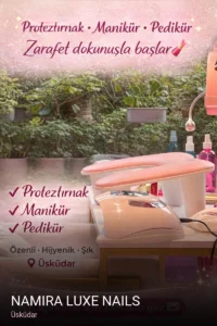 Üsküdar Namira Luxe Nails — Pedikür