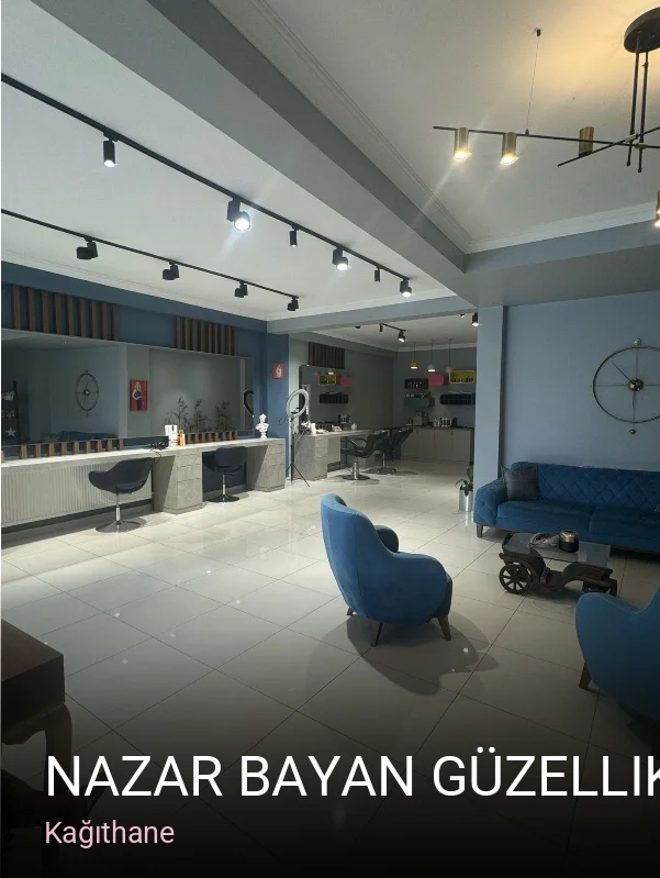 Kağıthane Nazar Bayan Güzellik Salonu — Manikür, Pedikür, Cilt Bakımı