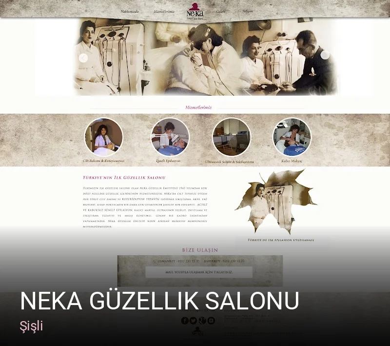 Şişli Neka Güzellik Salonu — Manikür, Pedikür, Cilt Bakımı
