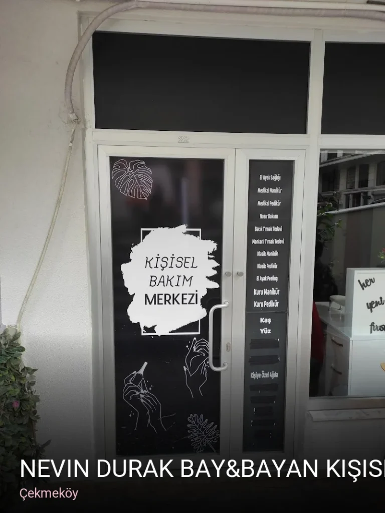 Çekmeköy Nevin Durak Bay&Bayan kişisel bakım merkezi — Manikür, Pedikür, Protez Tırnak