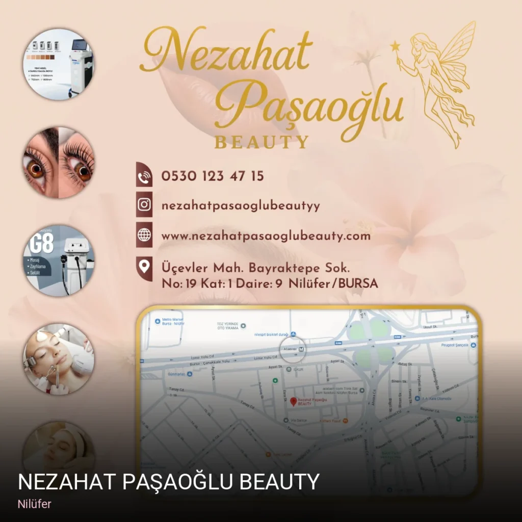 Nilüfer Nezahat Paşaoğlu BEAUTY — Manikür, Pedikür, Cilt Bakımı