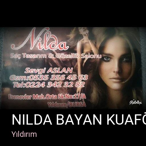 Yıldırım Nilda Bayan Kuaförü güzellik salonu — Manikür, Pedikür, Protez Tırnak