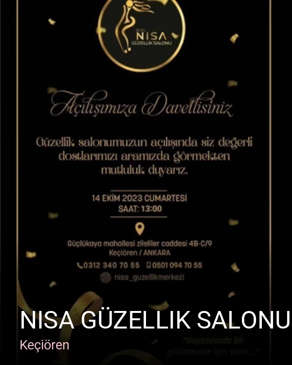 Keçiören Nisa Güzellik Salonu — Manikür, Pedikür, Cilt Bakımı
