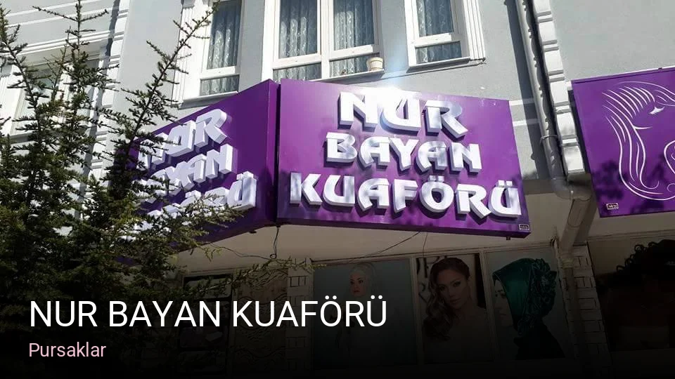 Pursaklar Nur Bayan Kuaförü — Saç Bakımı, Keratin