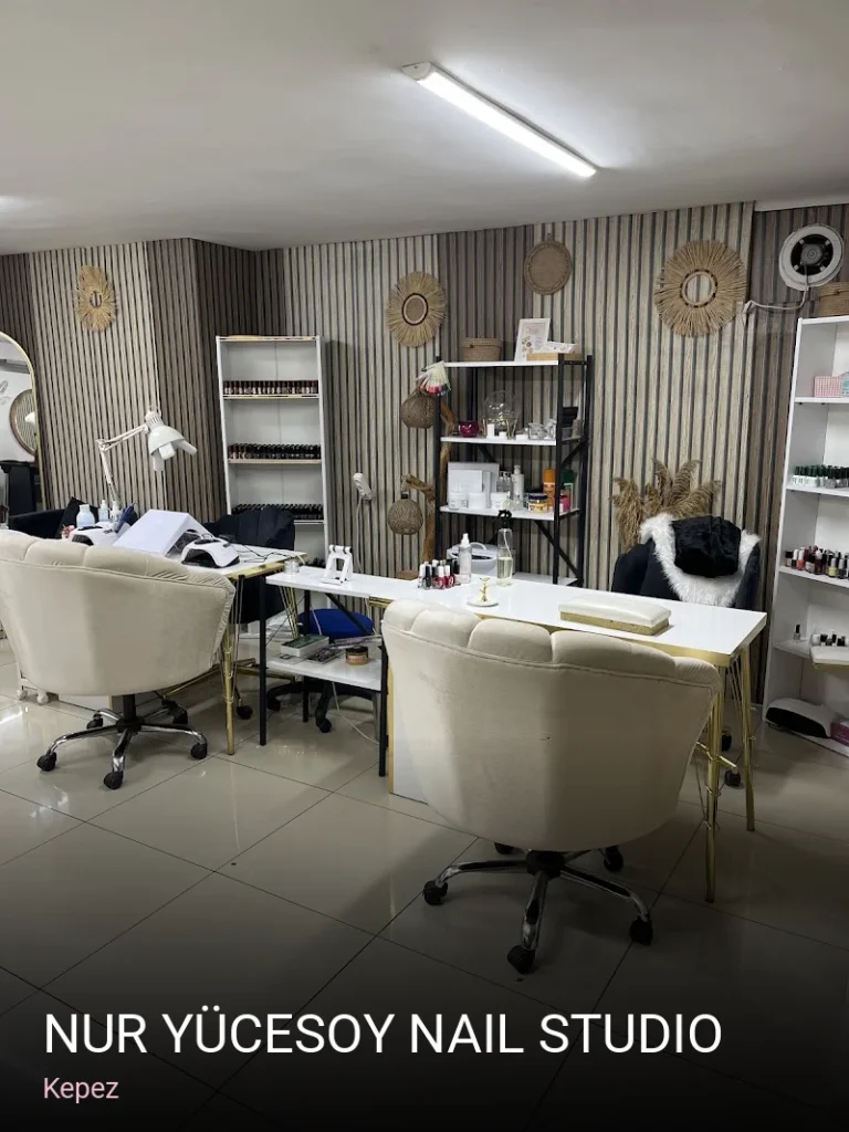 Kepez Nur Yücesoy Nail Studio — Manikür, Pedikür, Cilt Bakımı