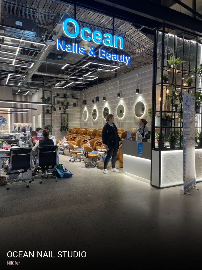 Nilüfer Ocean Nail Studio — Manikür, Pedikür, Cilt Bakımı