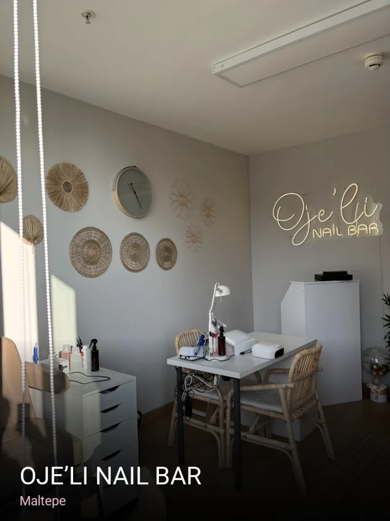 Maltepe Oje’li Nail Bar — Manikür, Pedikür, Protez Tırnak