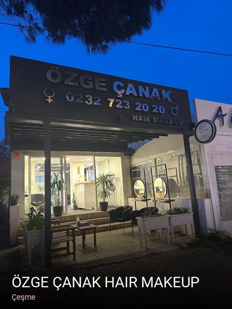 Çeşme Özge çanak hair makeup — Saç Bakımı, Keratin