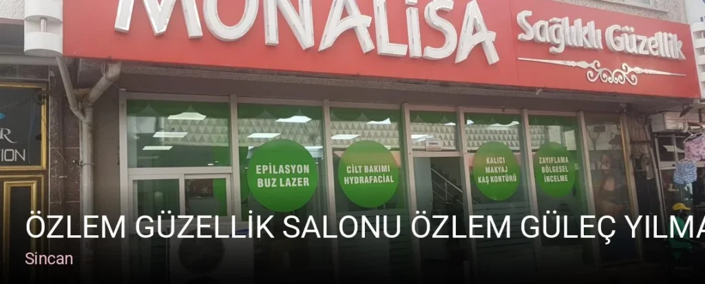 Sincan ÖZLEM GÜZELLİK SALONU ÖZLEM GÜLEÇ YILMAZ — Manikür, Pedikür, Cilt Bakımı